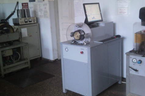 Комплекс вибродиагностики подшипников ОМСД-03 установленный в одном из ремонтном депо